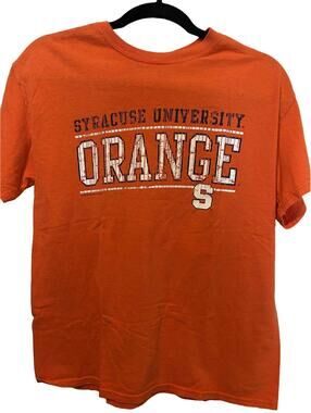Gildan Syracuse University Orange S  T Shirt Size M Short Sleeve